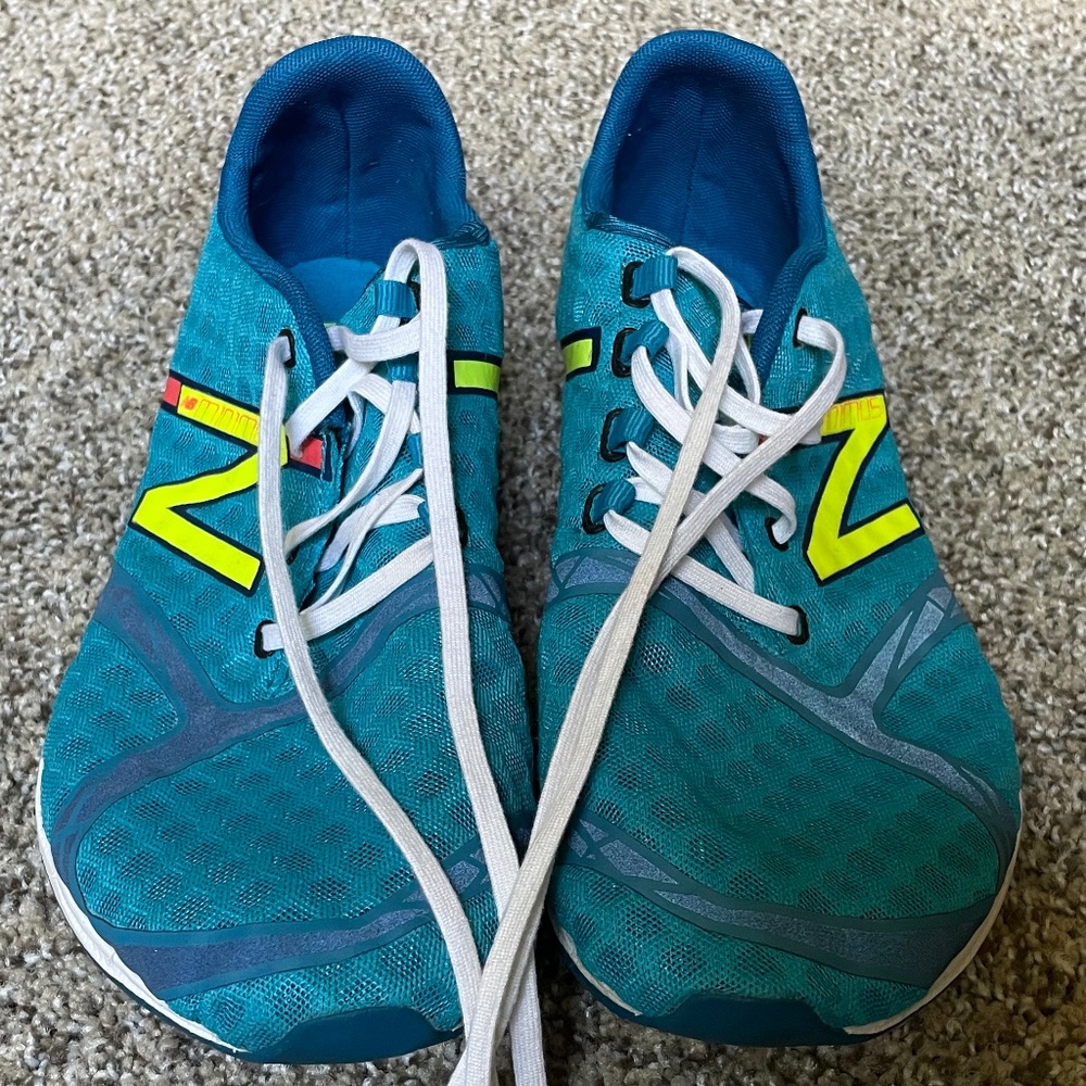 New Balance Minimus Road Zero (MR00BY) Running Shoe - Blue/Yellow